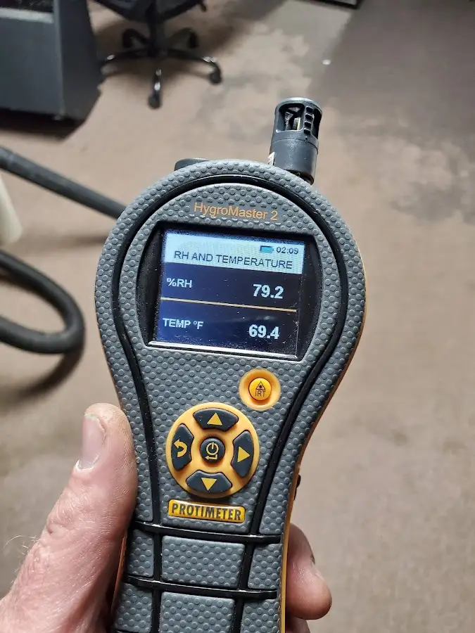 Moisture meter humidity assessment for Mold Remediation & Removal in Scarsdale